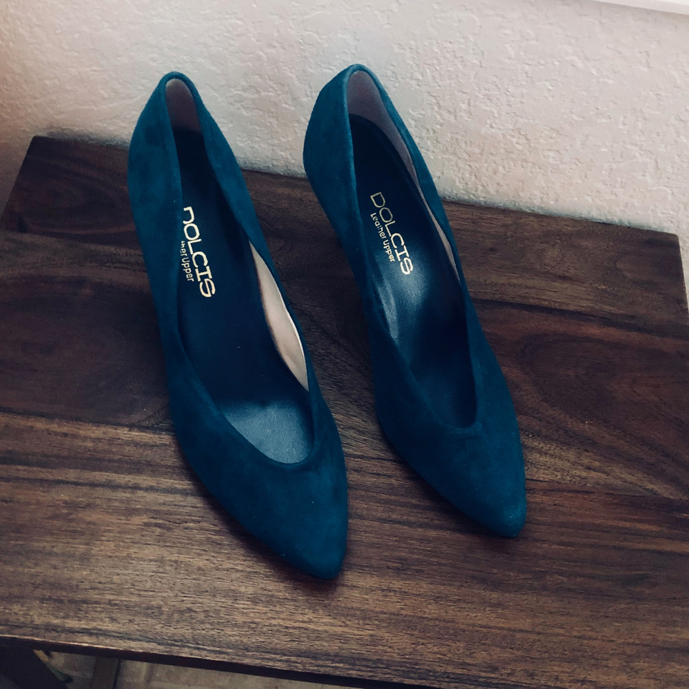 Leather/Suede Heels